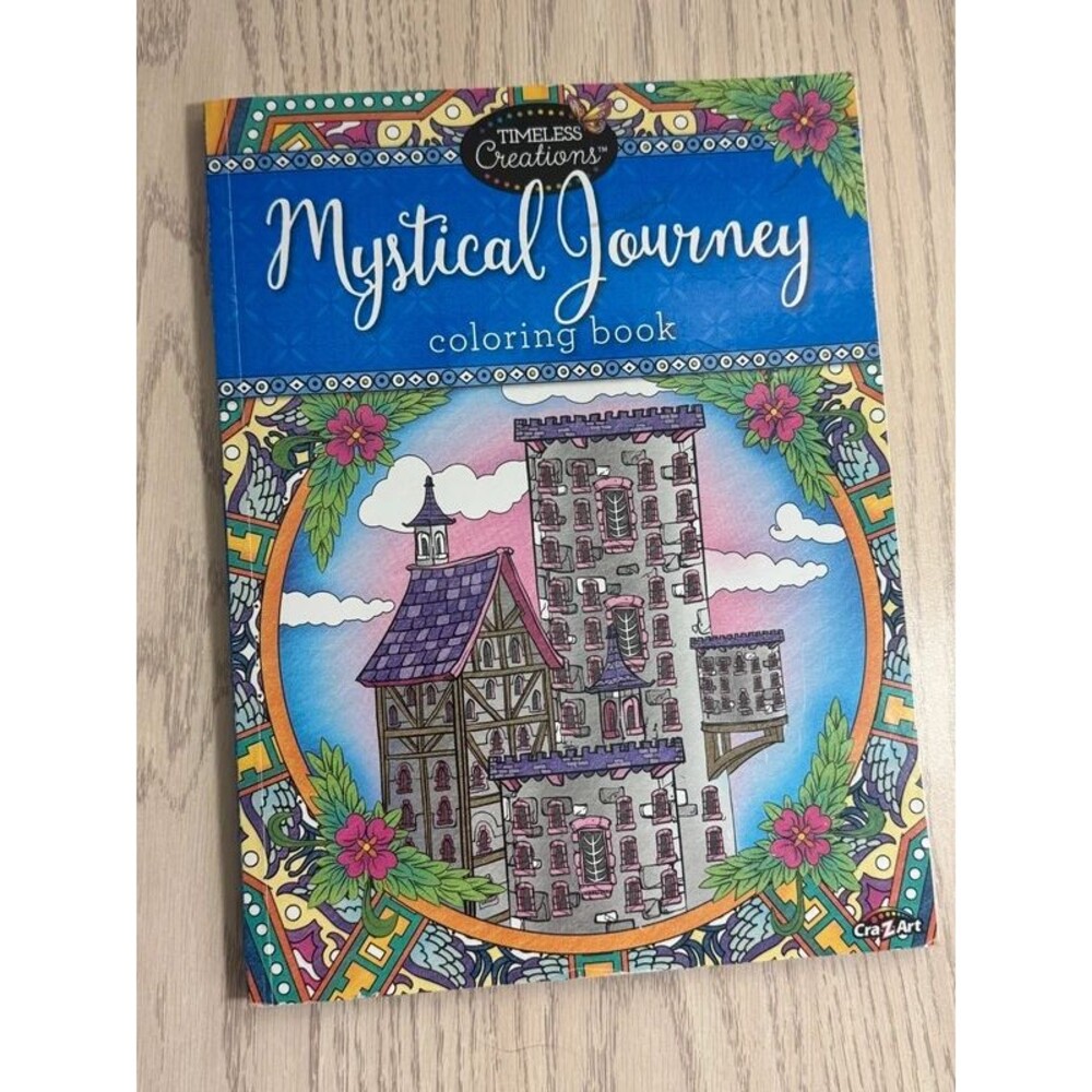 Mystical Journey Adult Coloring Book / Cra-Z-Art Fantasy / 64 pages